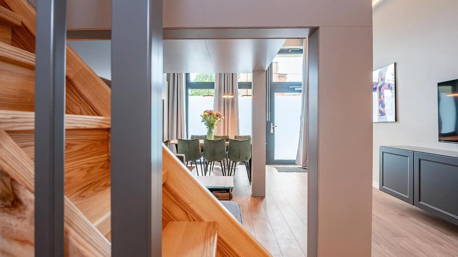 Apartmán Exclusives Cube Loft Nahe Hauptbahnhof Berlín